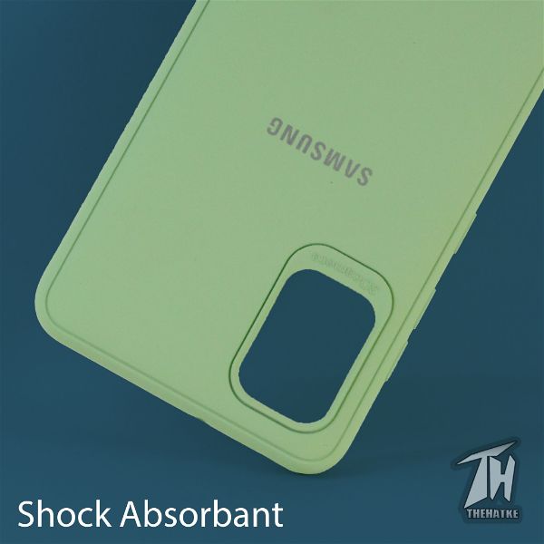 Light Green Silicone Case for Samsung A51