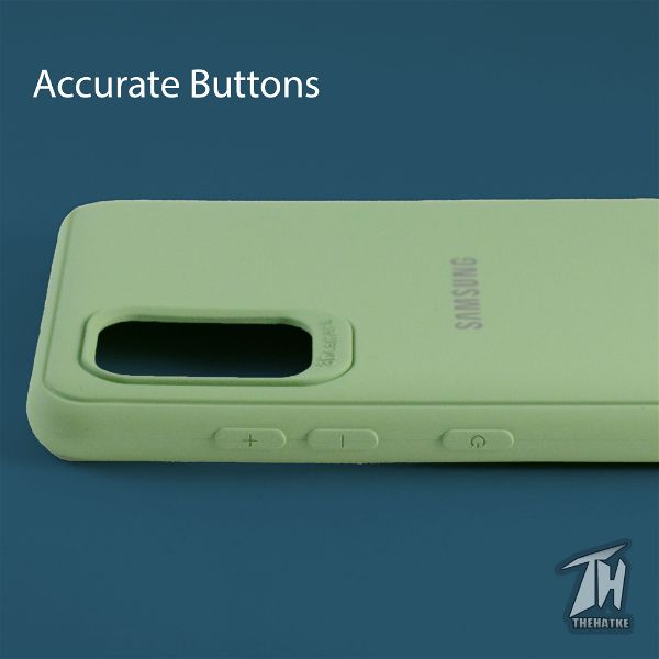 Light Green Silicone Case for Samsung A51