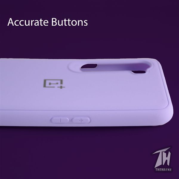 Purple Silicone Case for Oneplus NORD