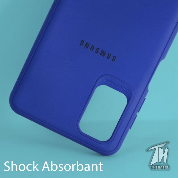 Dark Blue Silicone Case for Samsung M51