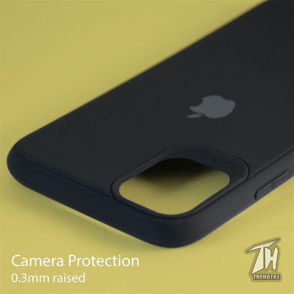 Black Silicone Case for Apple iphone 13 pro