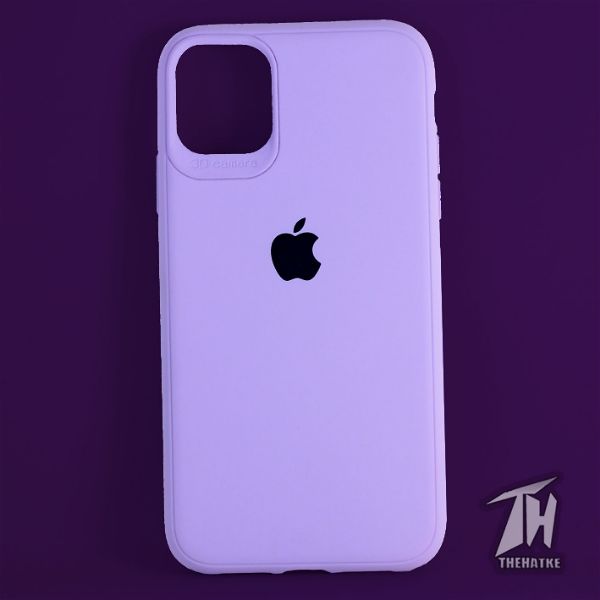 Purple Silicone Case for Apple iphone 12