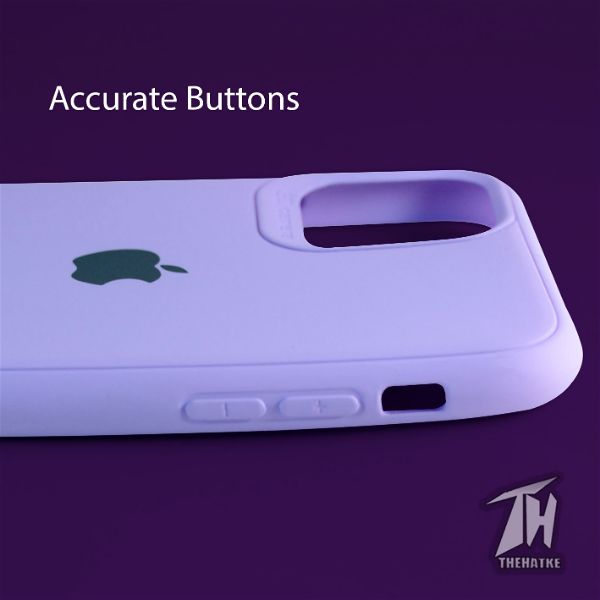 Purple Silicone Case for Apple iphone 11