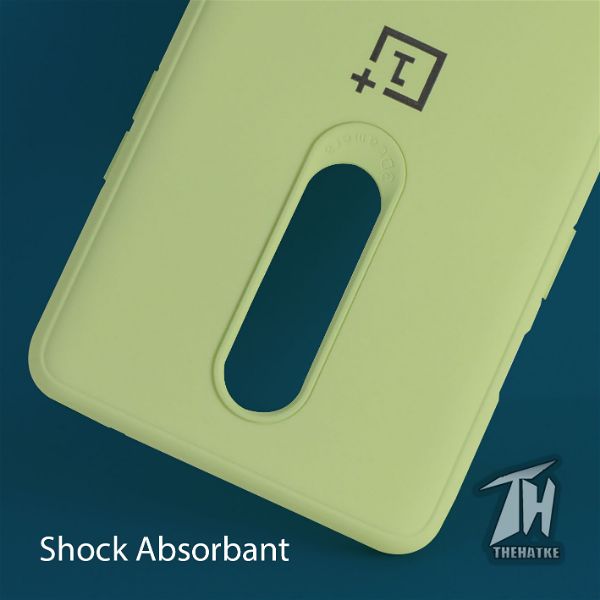 Light green Silicone Case for Oneplus 8