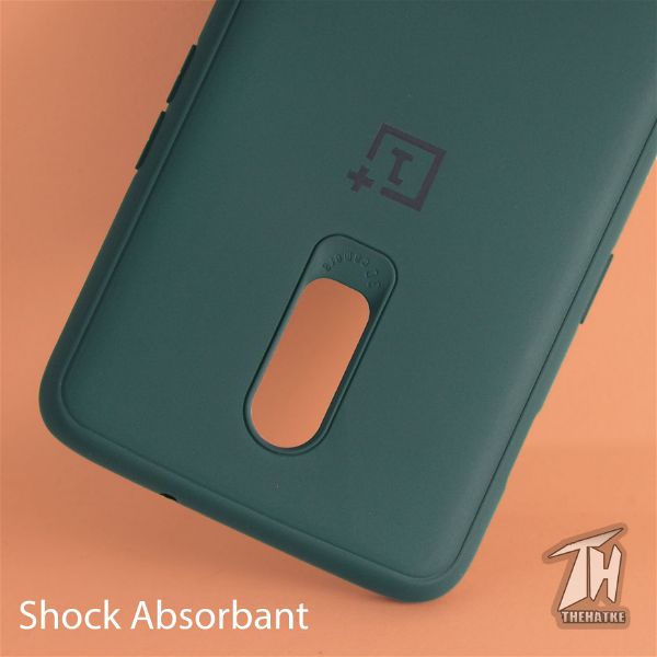 Dark Green Silicone Case for Oneplus 6t