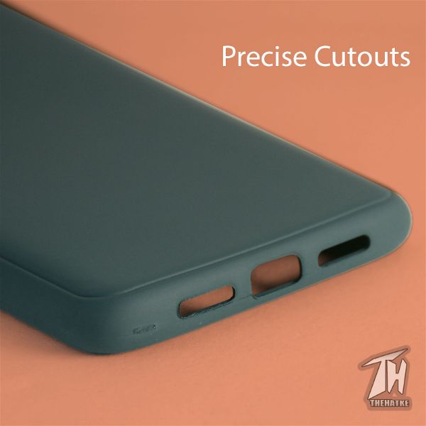 Dark Green Silicone Case for Oneplus 6t