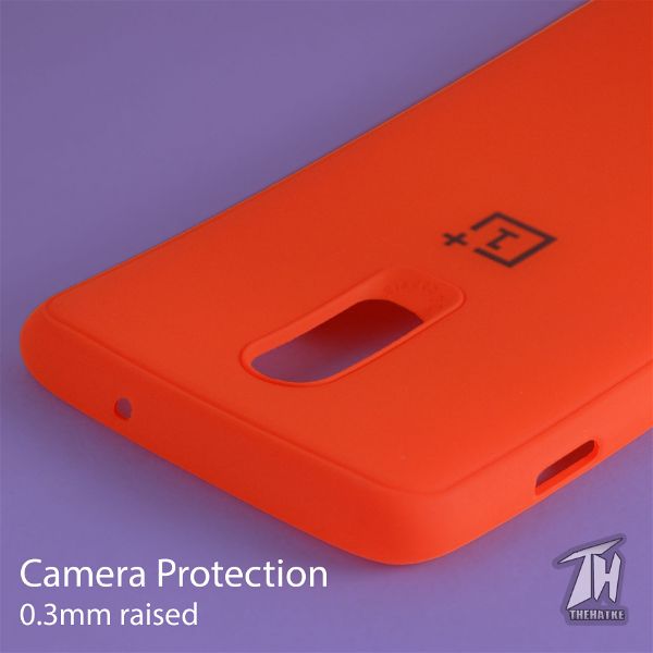 Red Silicone Case for Oneplus 6t
