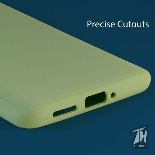 Light Green Silicone Case for Oneplus 7t