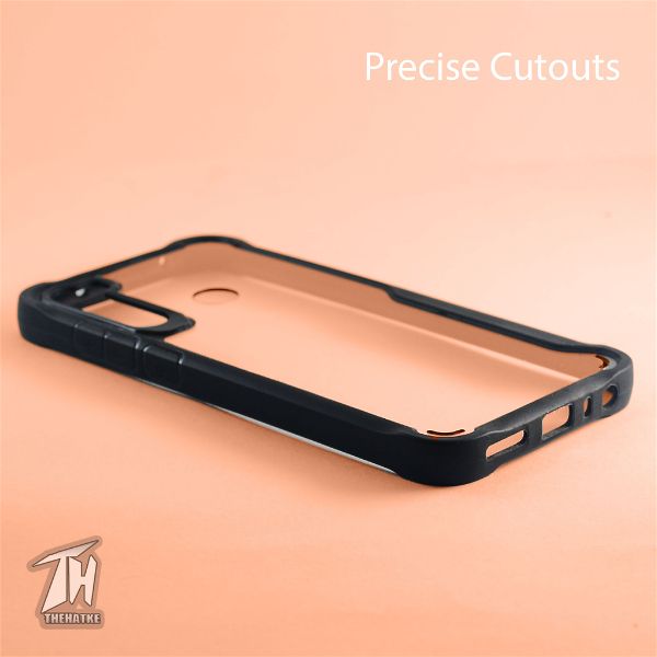 Shockproof silicone protective transparent Case for Redmi note 8