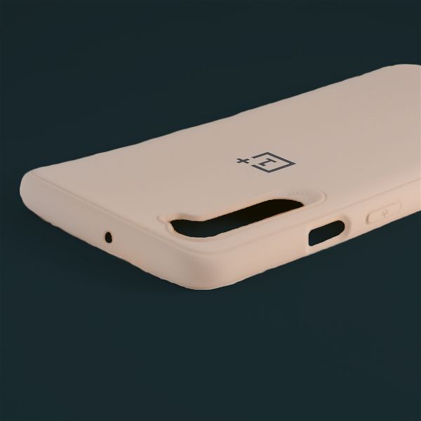 Peach Silicone case for Oneplus Nord