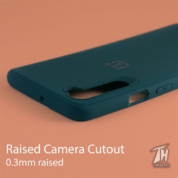 Dark Green Silicone case for Oneplus Nord
