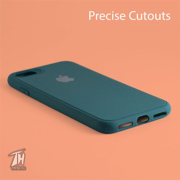 Dark Green Silicone Case for Apple iphone 7