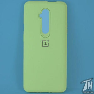 Light Green Silicone Case for Oneplus 7 pro