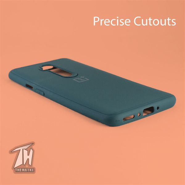 Dark Green Silicone Case for Oneplus 7t pro