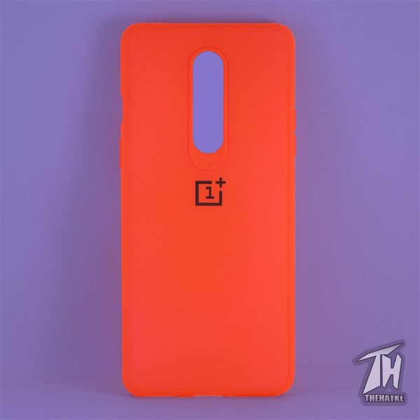Red Silicone Case for Oneplus 8