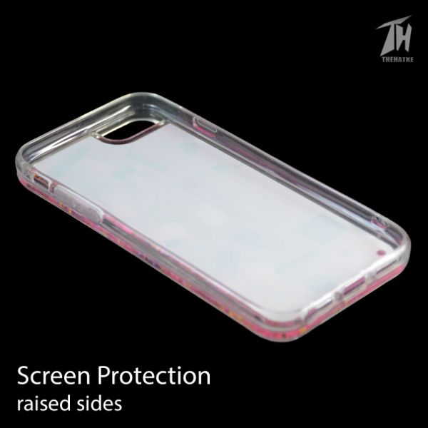 Pink Makeup Glitter Case For Apple iphone SE 2