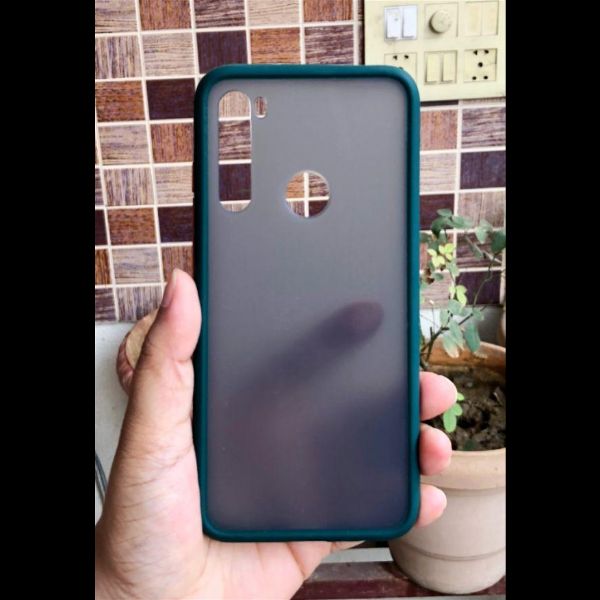 Dark Green Smoke Silicone Safe case for Redmi note 8