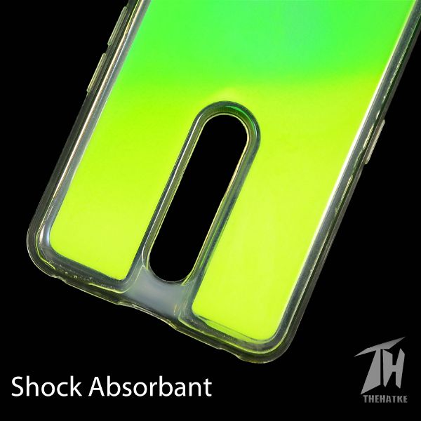 Green Glow in Dark Silicone Case for Oppo F11 pro