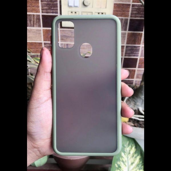 Green Smoke Silicone Safe case for Samsung M30s