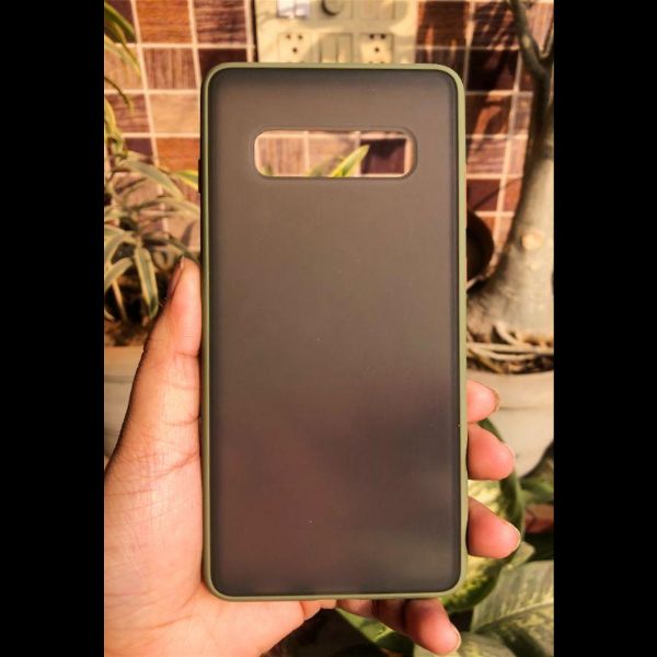Green Smoke Silicone Safe case for Samsung S10 plus