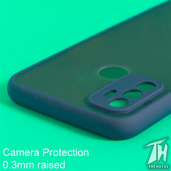 Blue Smoke Camera Safe Silicone case for Oppo A53