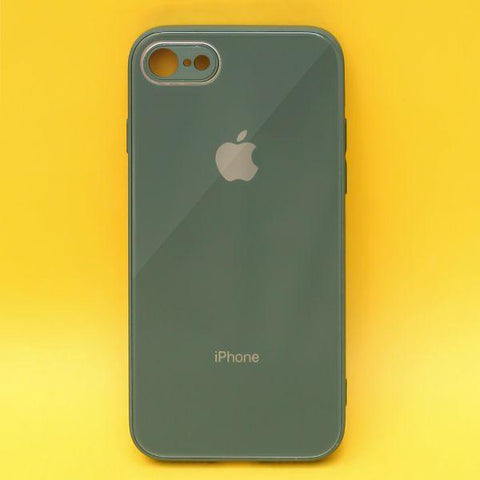 Dark green camera Safe mirror case for Apple Iphone 6/6s