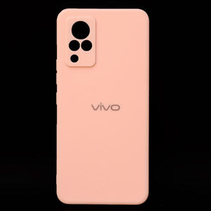 Peach Candy Silicone Case for Vivo V21