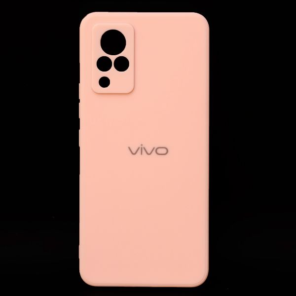 Peach Candy Silicone Case for Vivo V21