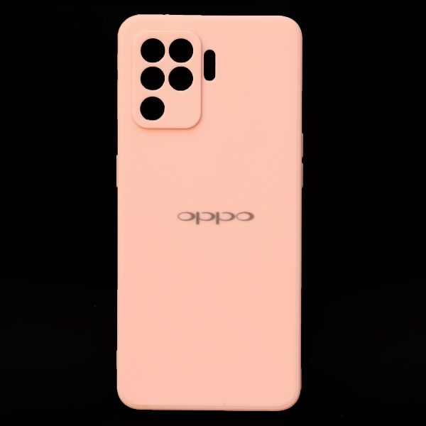 Peach Candy Silicone Case for Oppo F19 Pro