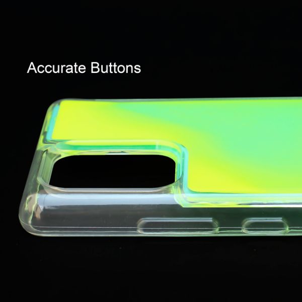 Green Glow in Dark Silicone Case for Samsung S10 Lite