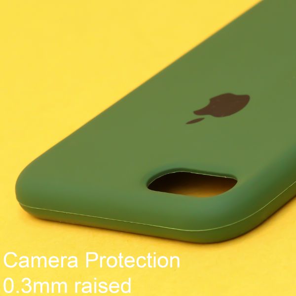 Dark Green Original Silicone case for Apple iphone 7