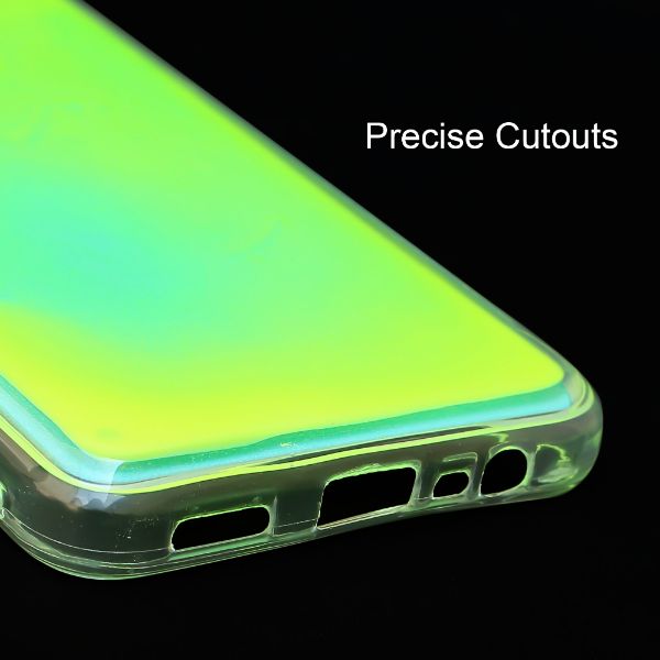 Green Glow in Dark Silicone Case for Oppo A5 2020