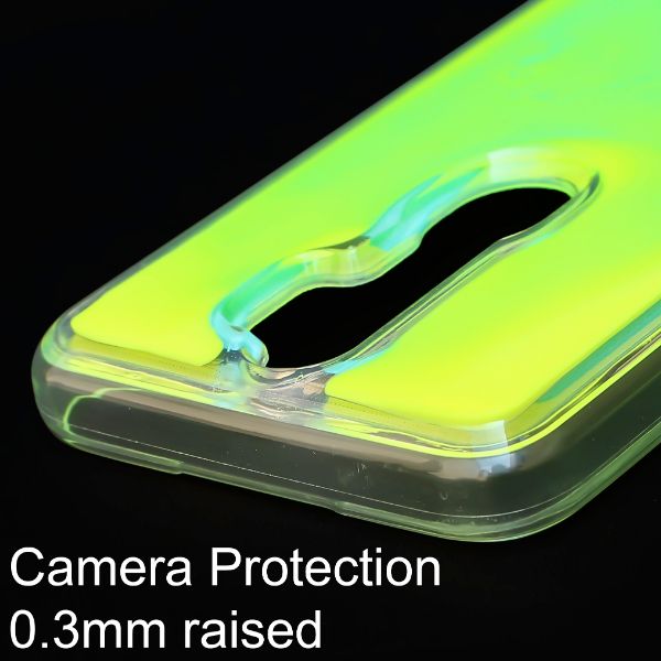 Green Glow in Dark Silicone Case for Oppo A9 2020