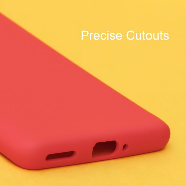 Red Original Silicone case for Oneplus 8
