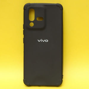 Black Spazy Silicone Case for Vivo V23