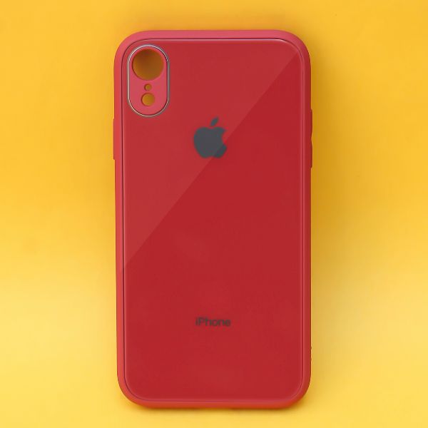 Red camera Safe mirror case for Apple Iphone XR