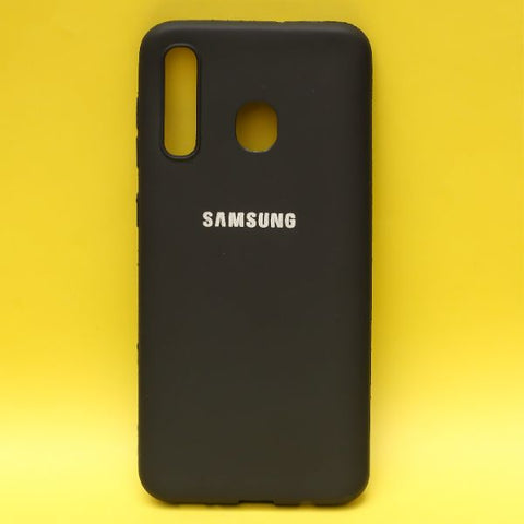 Black Silicone Case for Samsung A30