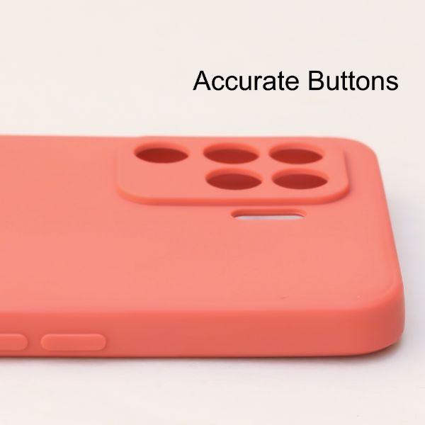 Orange Candy Silicone Case for Oppo F19 Pro