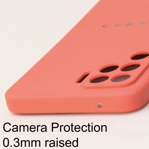 Orange Candy Silicone Case for Oppo F19 Pro