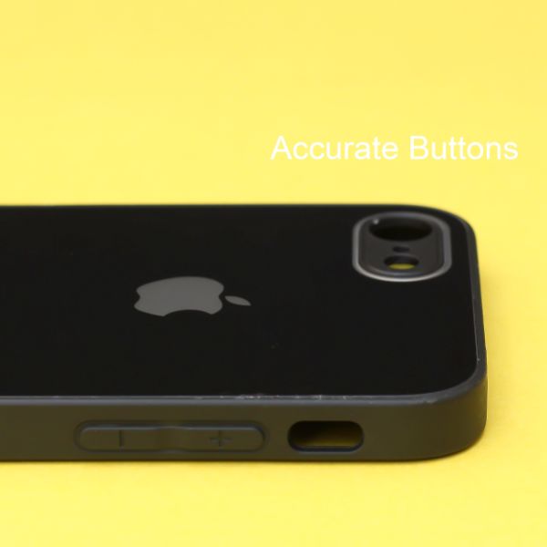 Black camera Safe mirror case for Apple Iphone SE 2