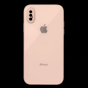 Peach camera Safe mirror case for Apple Iphone X/Xs