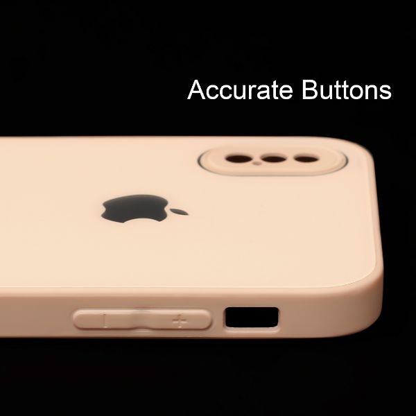 Peach camera Safe mirror case for Apple Iphone Xs Max