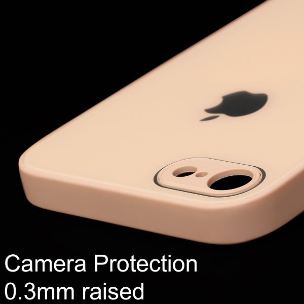 Peach camera Safe mirror case for Apple Iphone SE 2