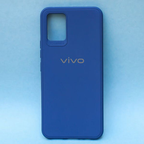 Dark Blue Silicone Case for Vivo Y21