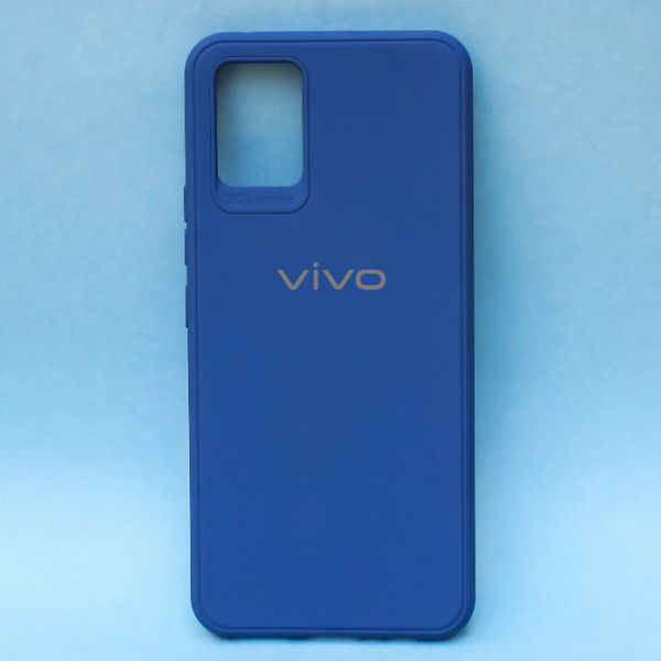 Dark Blue Silicone Case for Vivo V20