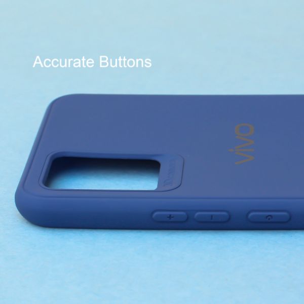 Dark Blue Silicone Case for Vivo V19