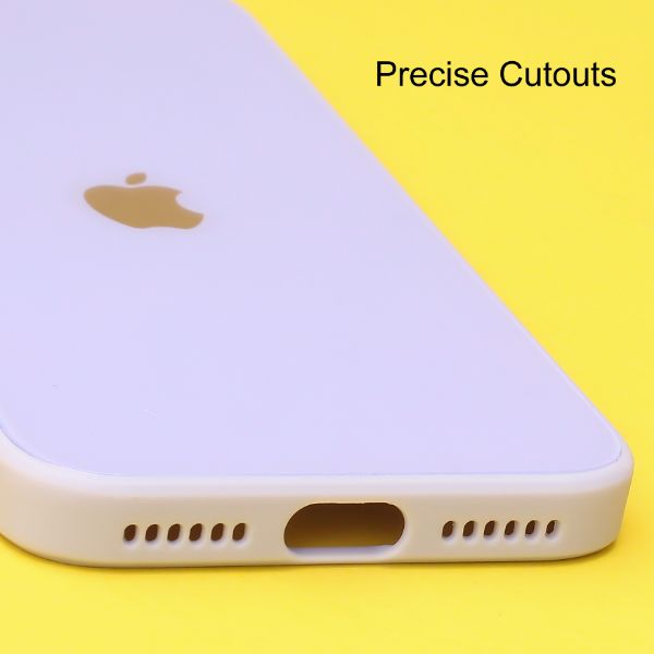 Purple camera Safe mirror case for Apple Iphone 8