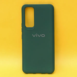 Dark Green Silicone Case for Vivo V20 SE