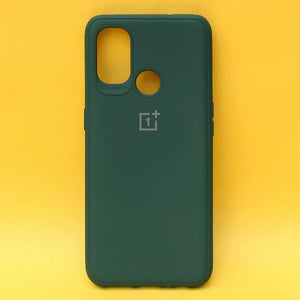 Dark Green Silicone case for Oneplus Nord N10