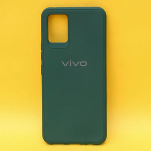 Dark Green Silicone Case for Vivo Y21